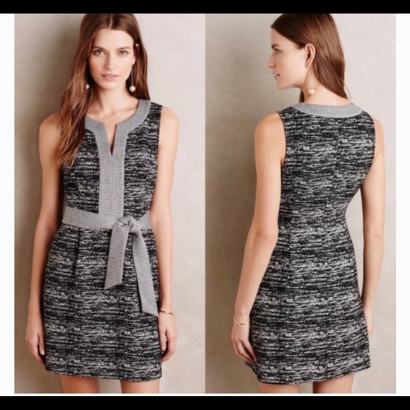 Anthropologie CINCHED KNIT DRESS BY TABITHA - Picture 1 of 4